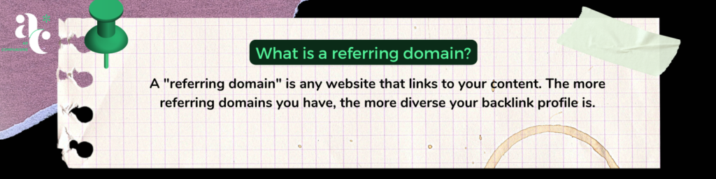 what is a referring domain